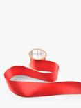 John Lewis Recycled Double Satin Ribbon, White