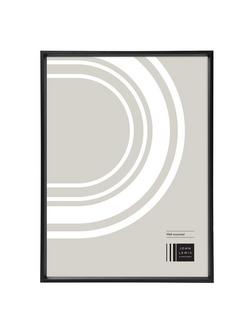 John Lewis Aluminium Poster Frame, Black
