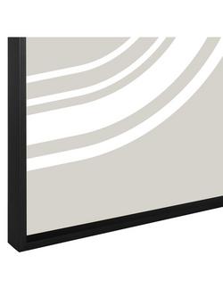 John Lewis Aluminium Poster Frame - view 2, Black