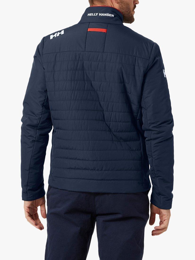 Helly Hansen Crew Insulator Men's Water Repellent Jacket, Navy, S