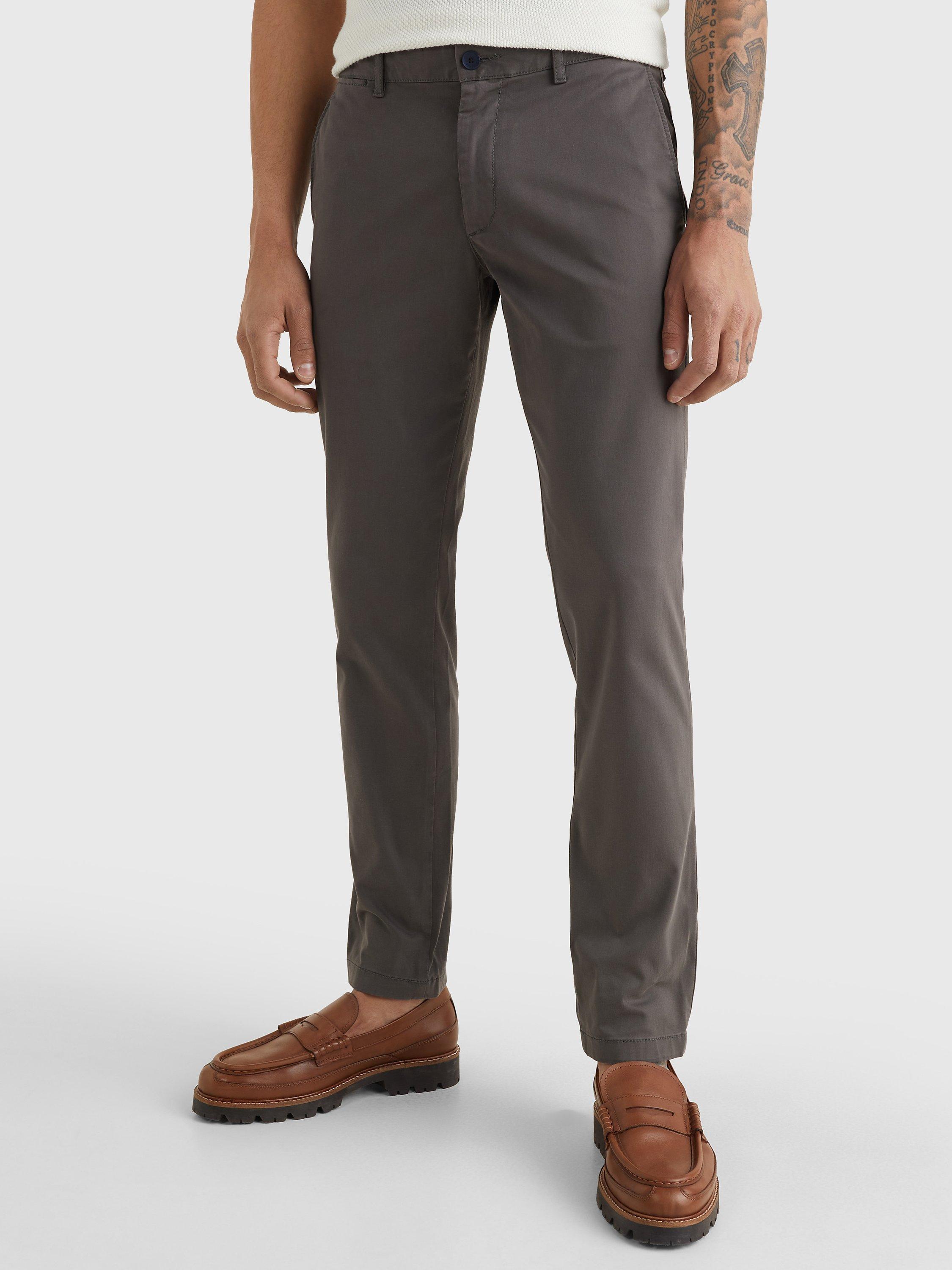 Tommy Hilfiger Slim Fit Bleecker Chinos, Dark Ash