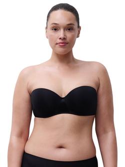 Chantelle Essential Strapless T-Shirt Bra, Black