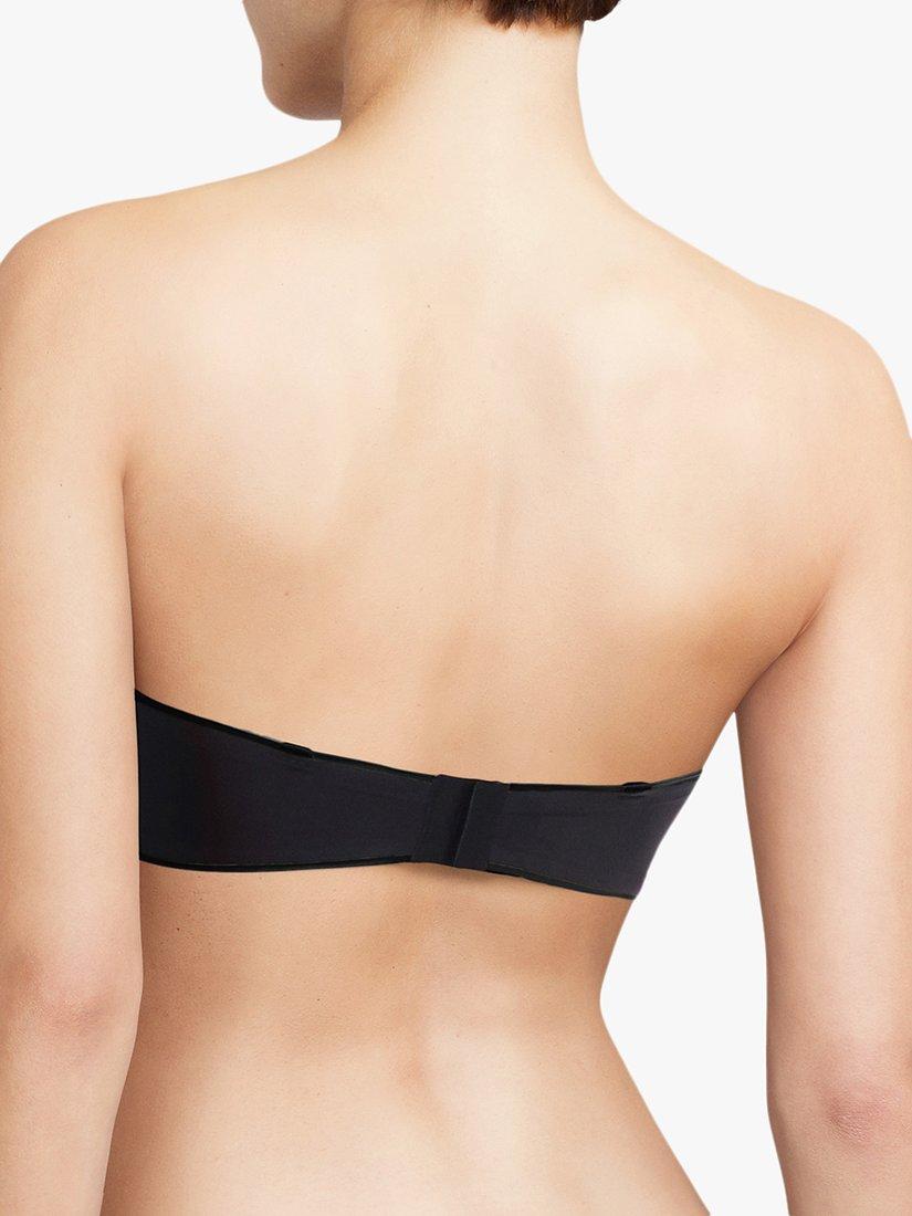 Product image 5 of 7, which shows Chantelle Essential Strapless T-Shirt Bra, Black, 32B