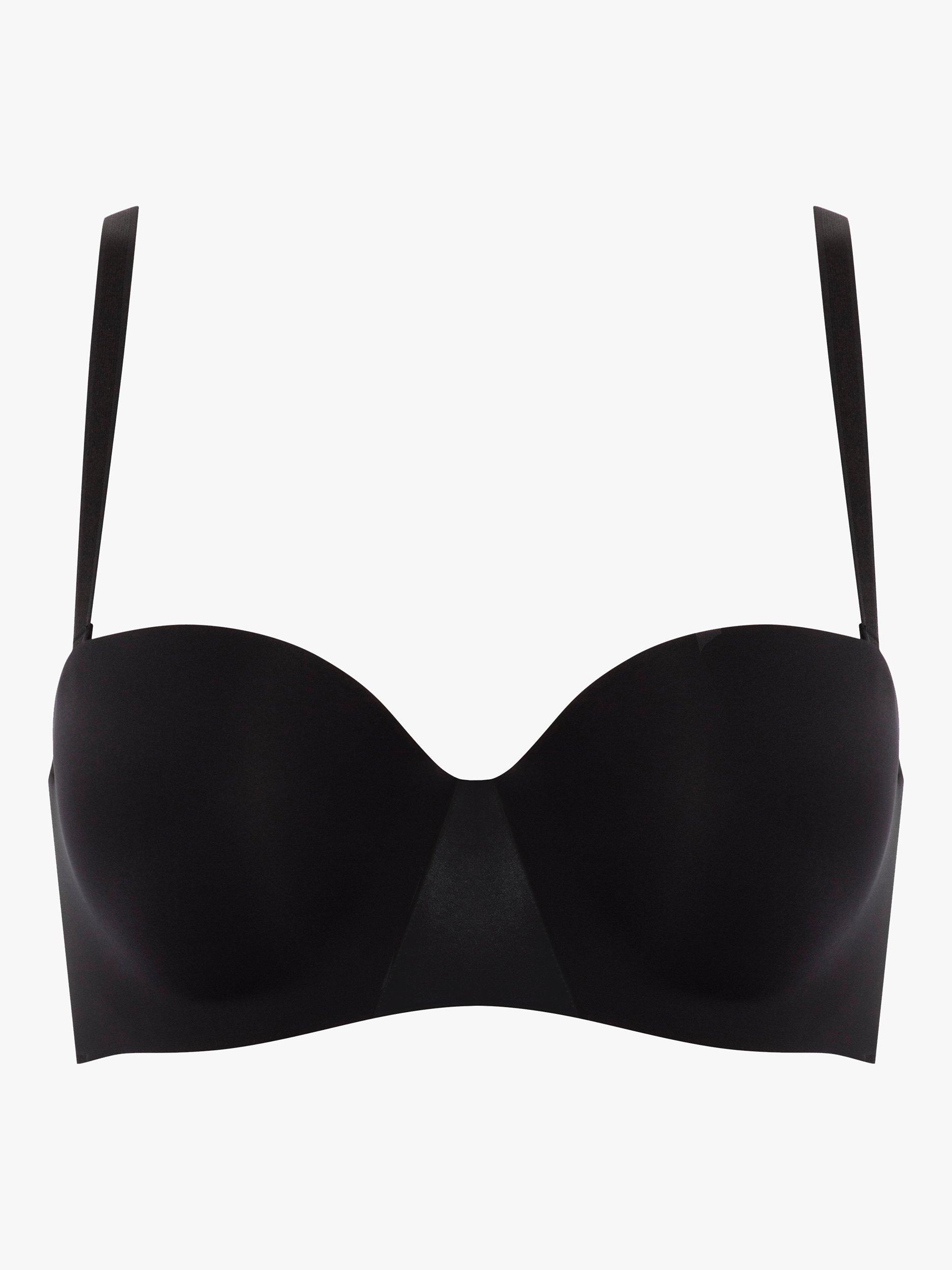 Product image 7 of 7, which shows Chantelle Essential Strapless T-Shirt Bra, Black, 32B