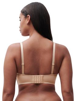 Chantelle Essential Strapless T-Shirt Bra - view 2, Golden Beige