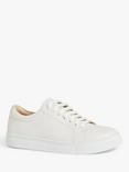 John Lewis Florette Wide Fit Leather Trainers