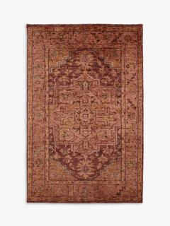 John Lewis Amira Medallion Rug, L180 x W120 cm, Rust