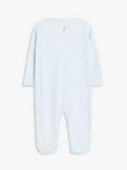 John Lewis Baby Tiny Toys Embroidered Sleepsuit, Multi