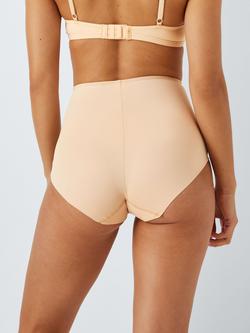 John Lewis ANYDAY Full Shaping Knickers, Pack of 2 - view 2, Almond