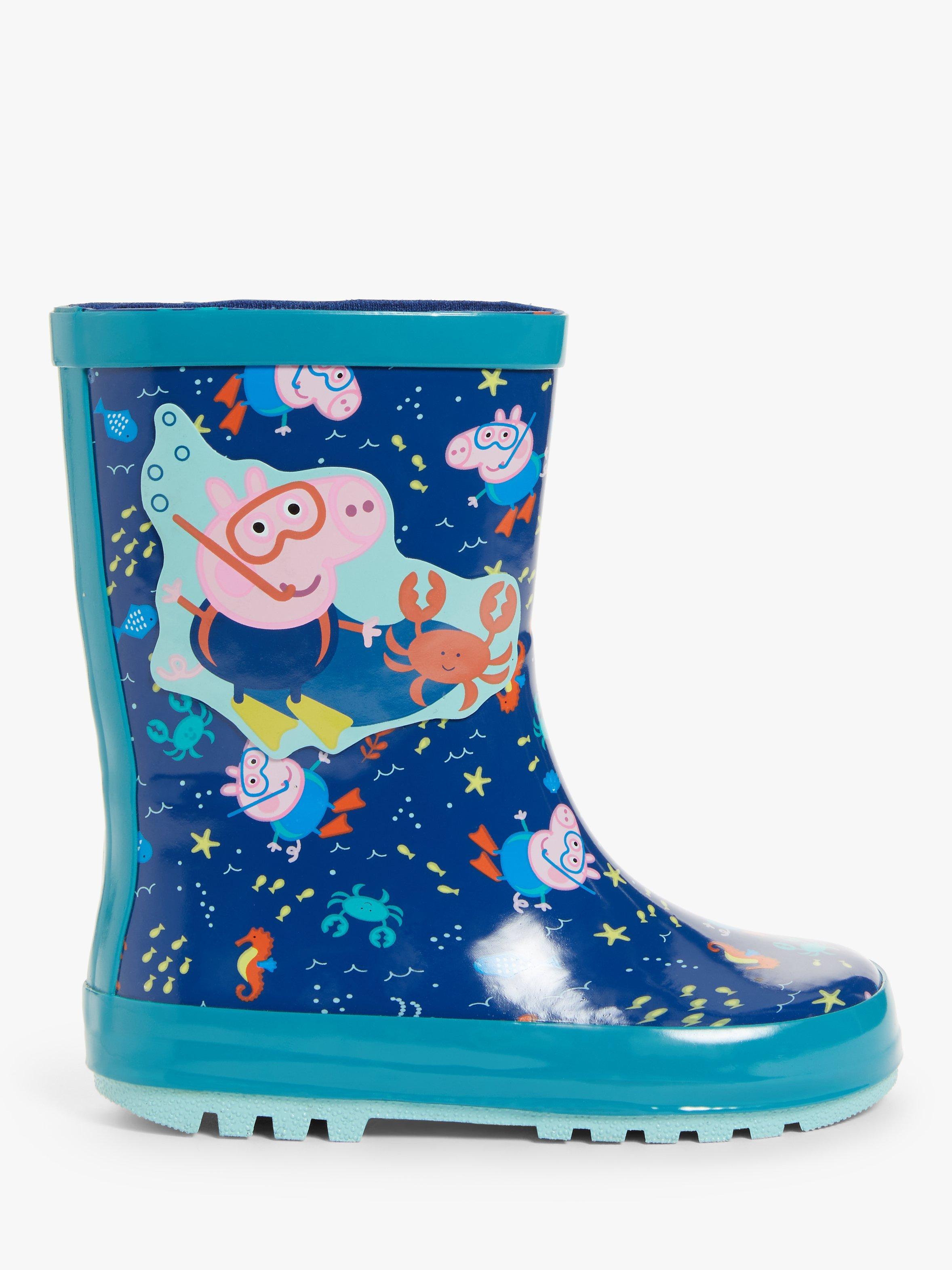 Peppa Pig Kids' George Underwater Wellington Boots