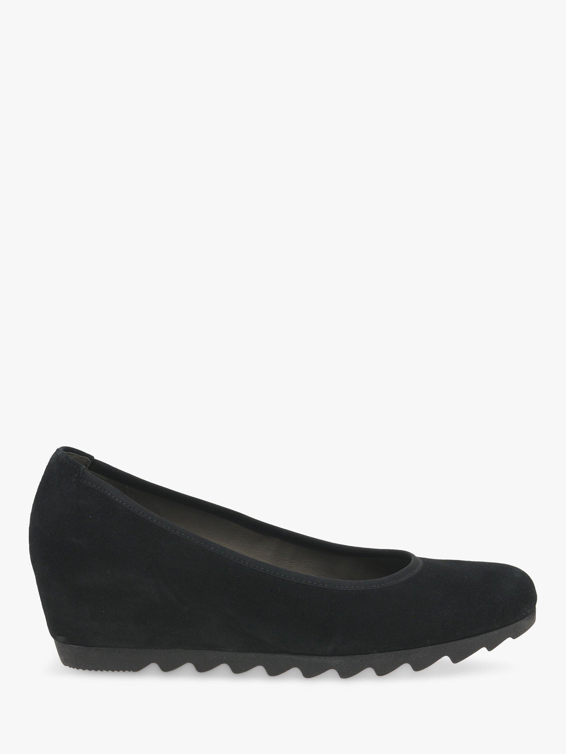 Suede wedge pumps online