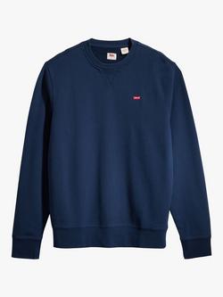 Levi's Big & Tall Original Housemark Sweatshirt, Dress Blue, Dress Blue