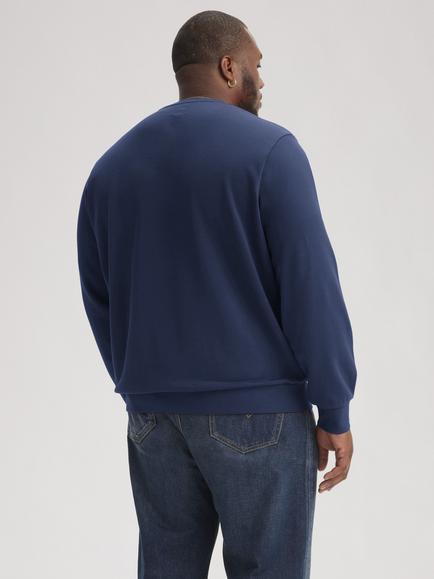 Levi's Big & Tall Original Housemark Sweatshirt, Dress Blue - view 2, Dress Blue