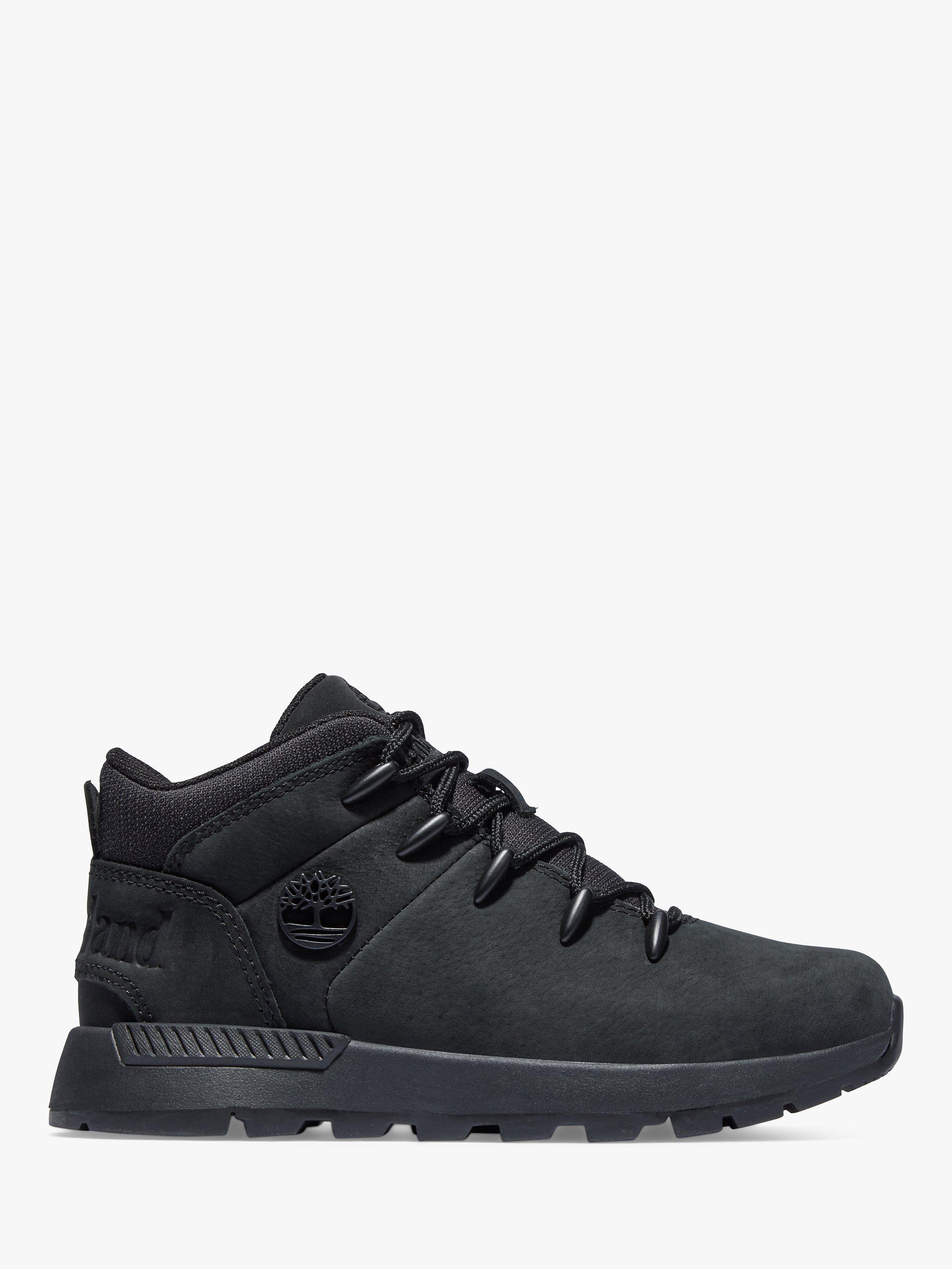 Timberland Children's Sprint Trekker Mid High Top Trainers, Black