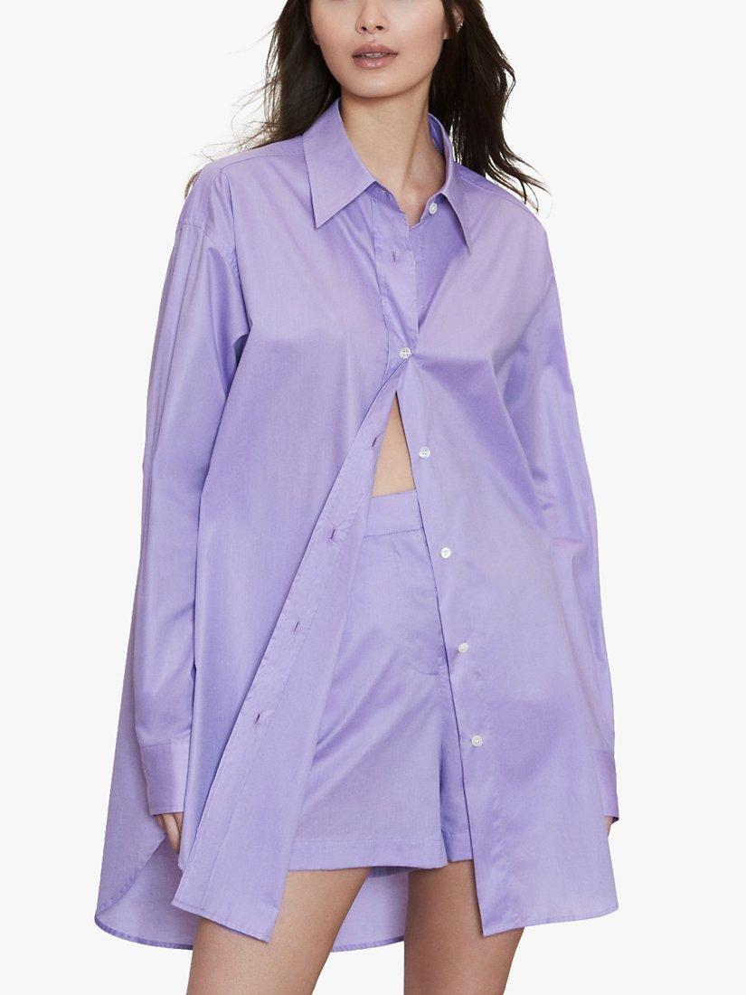Winser London Oversize Shirt, Lavender