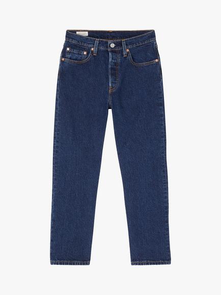 Levi's 501 Cropped Jeans, Blue