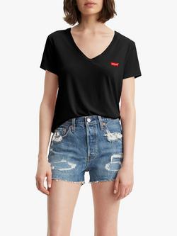 Levi's Perfect V-Neck T-Shirt, Caviar