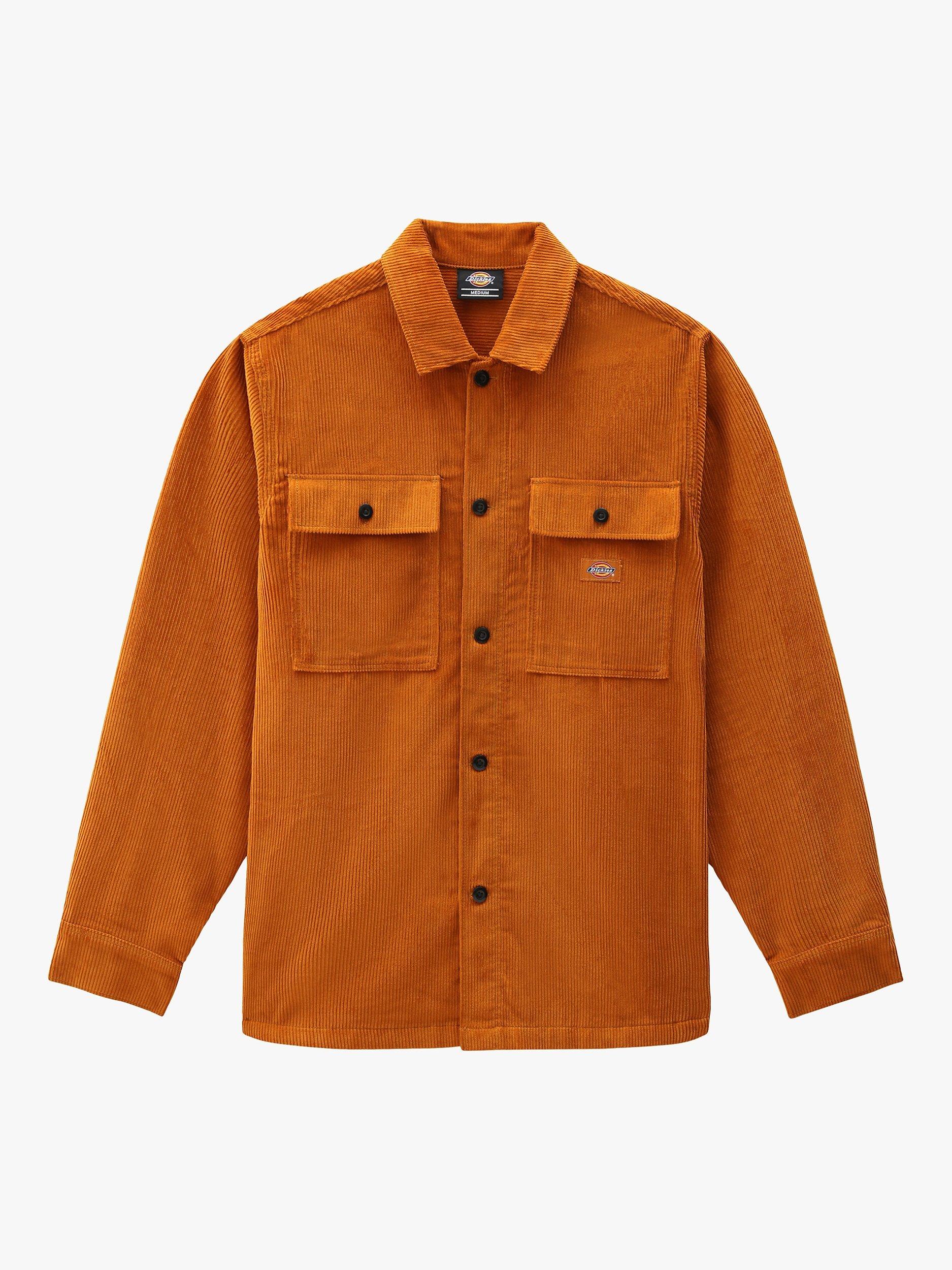 Dickies Higginson Cord Shirt, Pumpkin Spice