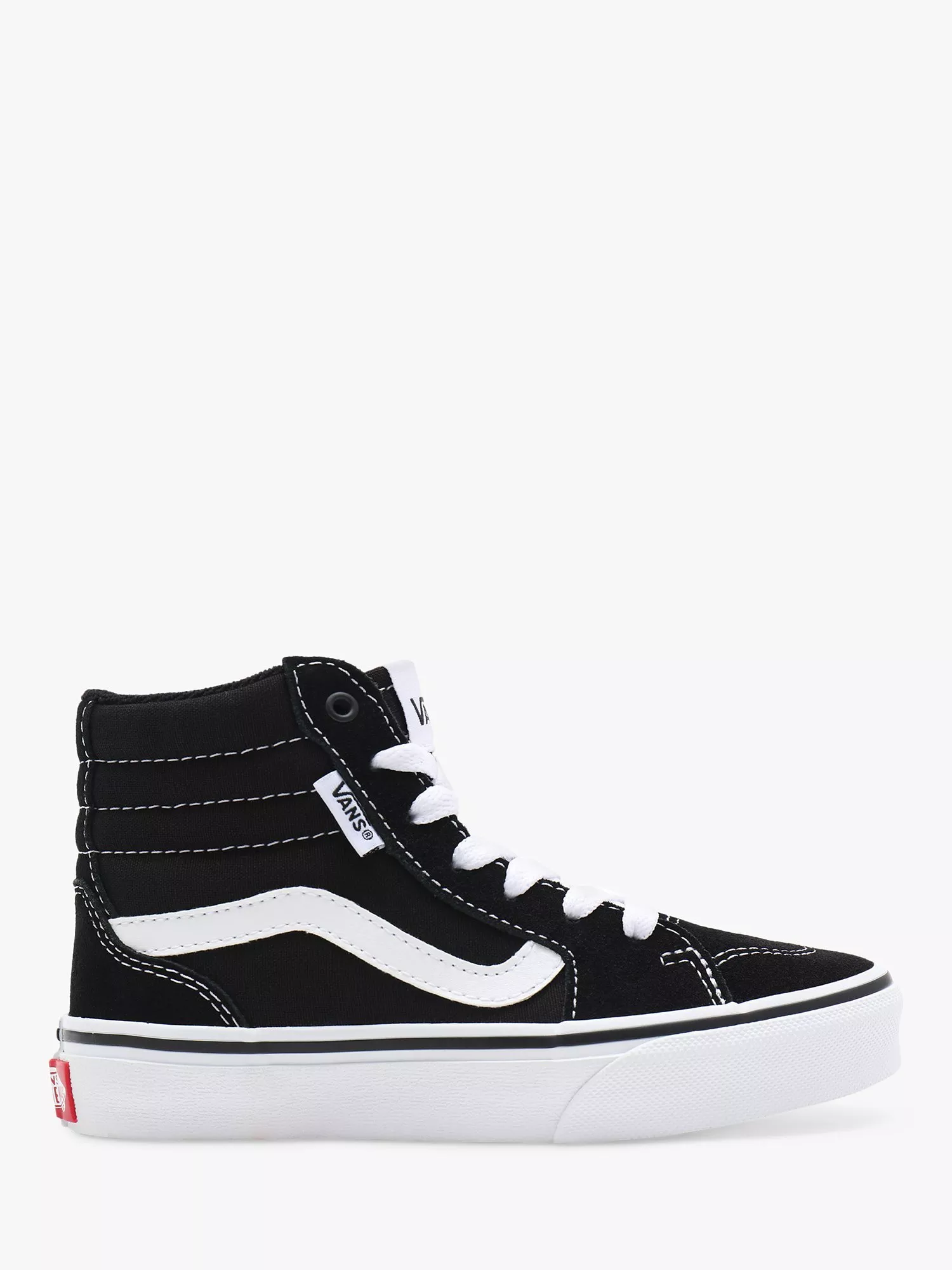 Vans Kids Filmore High Top Trainers Black White