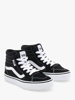 Vans Kids' Filmore High Top Trainers - view 2, Black/White