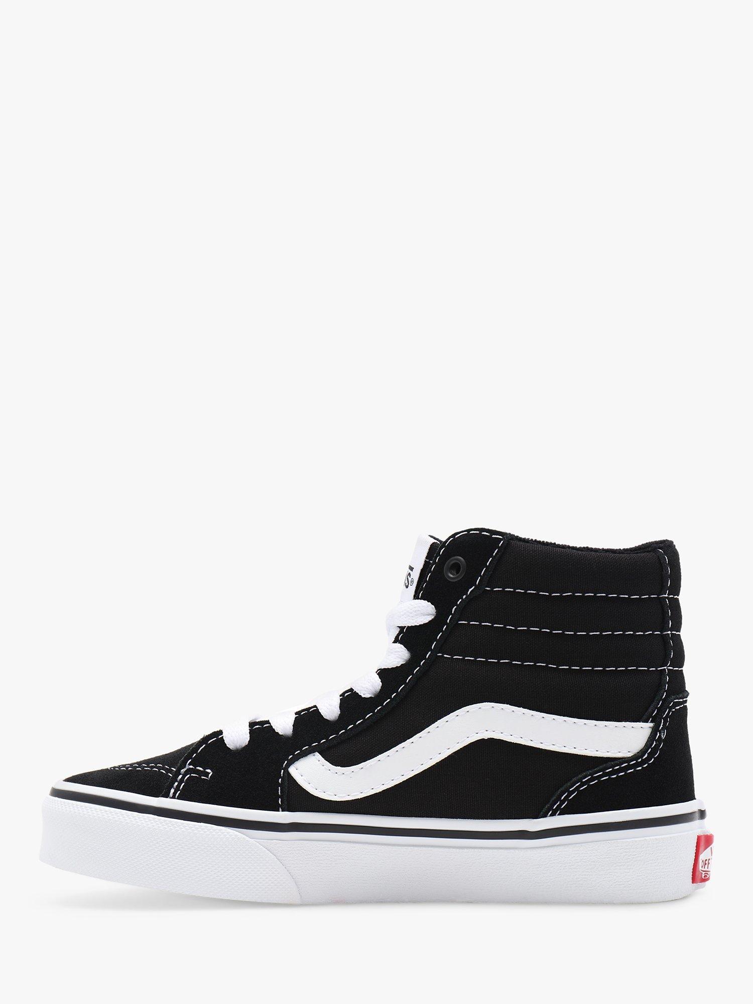 VANS hotsell filmore high Black/White size 3 Youth