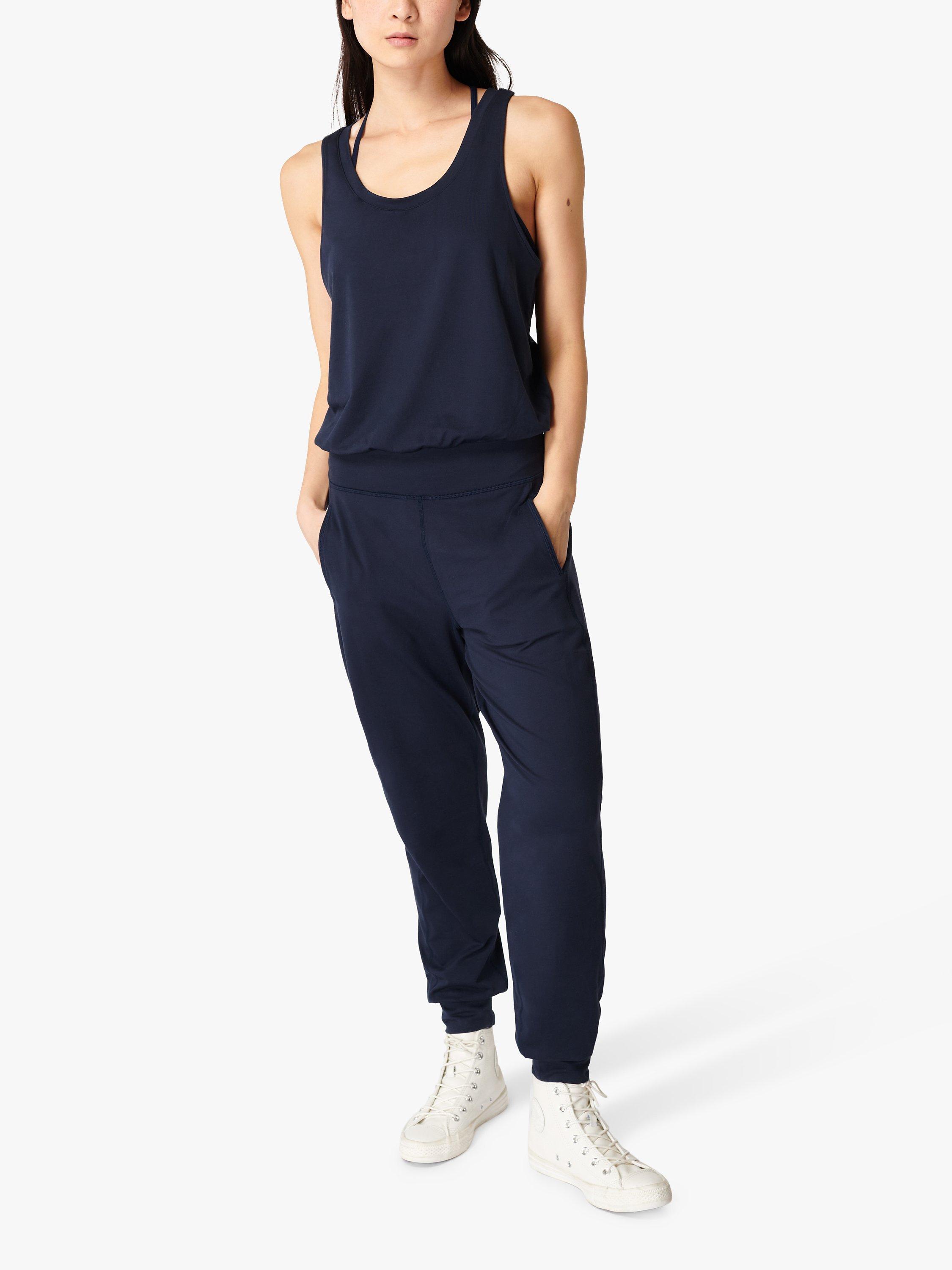 Sweaty Betty Gary Jumpsuit, Navy Blue