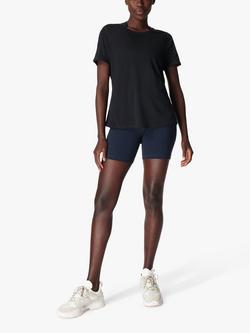 Sweaty Betty Power 6" Biker Shorts - view 2, Navy