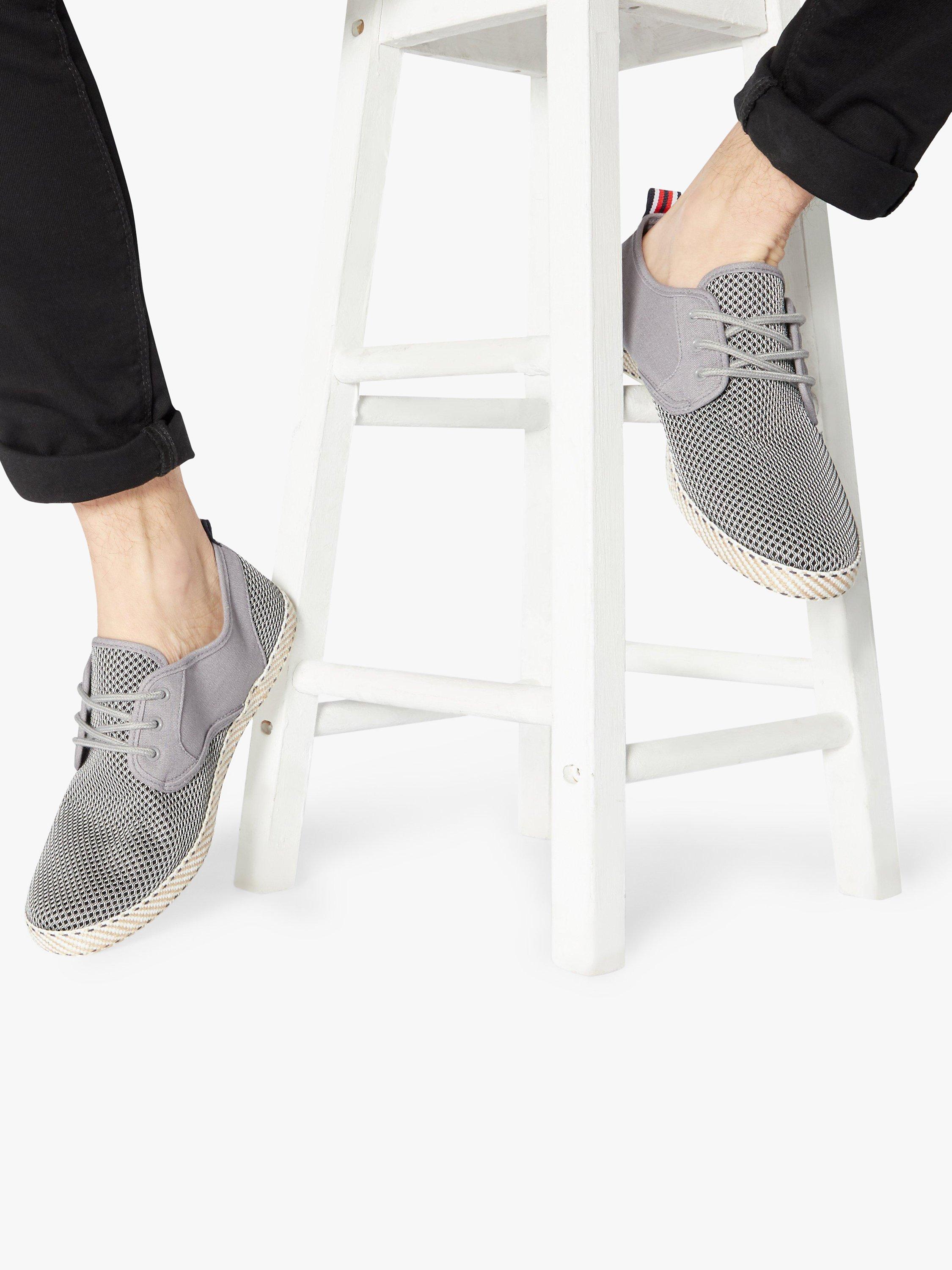 Product image 2 of 6, which shows Dune Flash Canvas Casual Shoes, Grey, 12
