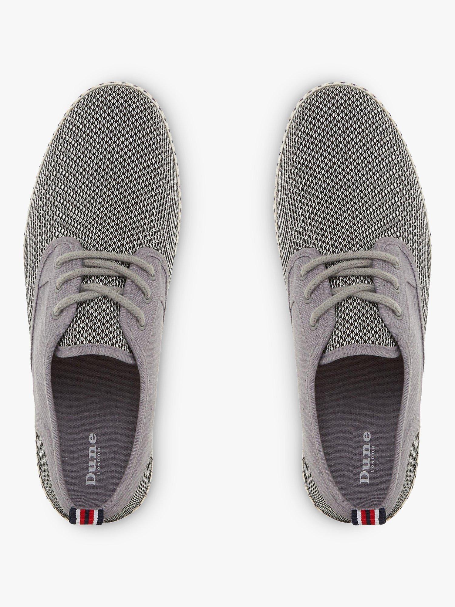 Product image 5 of 6, which shows Dune Flash Canvas Casual Shoes, Grey, 12