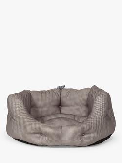 Danish Design Vintage Dogstooth Dog Bed, Multi