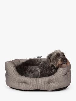 Danish Design Vintage Dogstooth Dog Bed - view 2, Multi