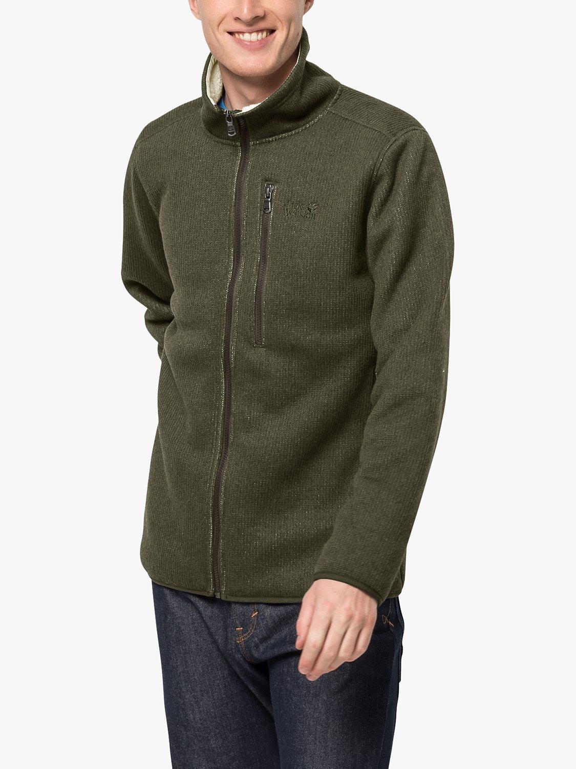 Jack Wolfskin Robson Fjord Men's Fleece Jacket, Bonsai Green