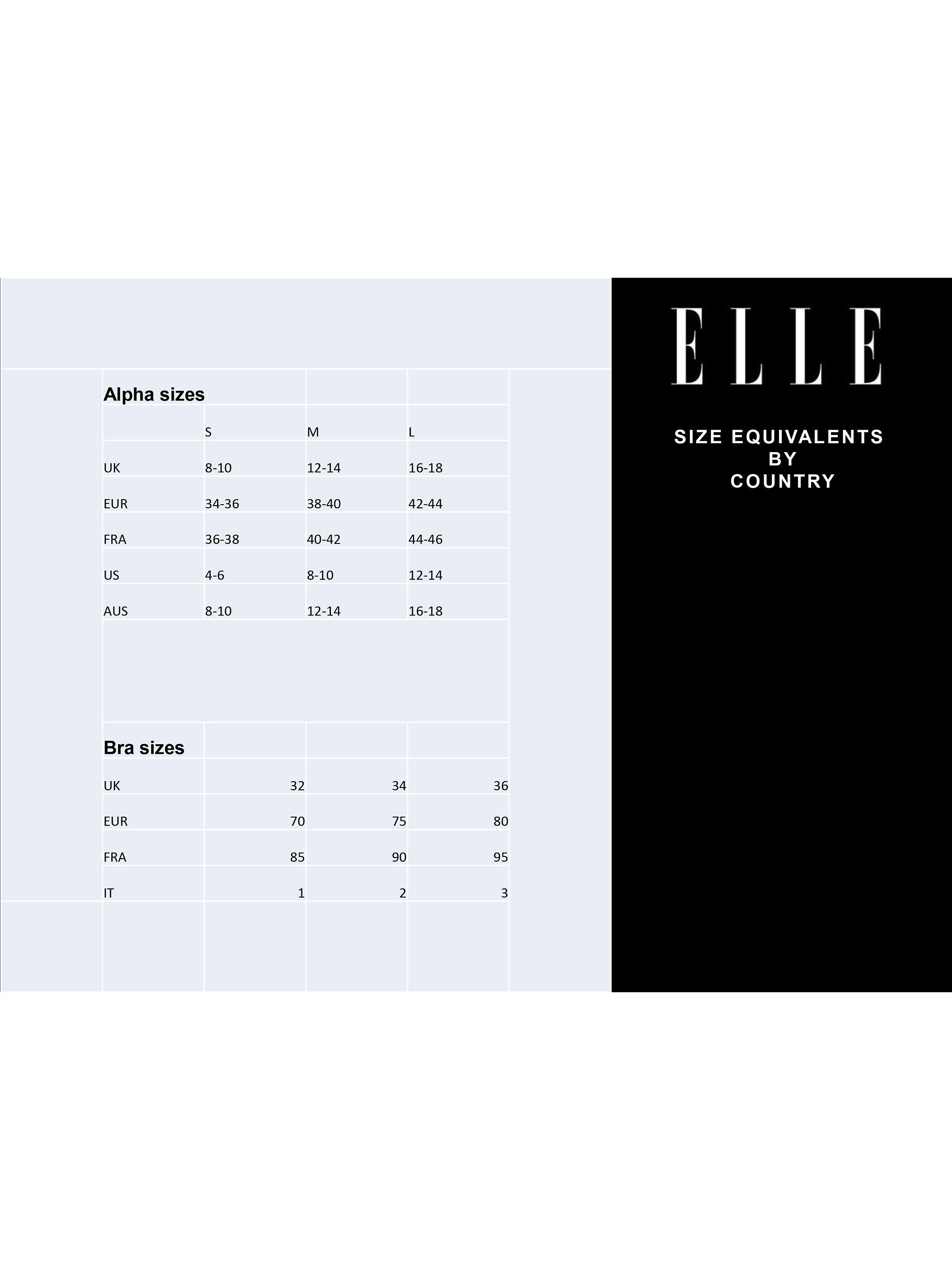 Product image 4 of 4, which shows ELLE Lace T-Shirt Bra, Nude, 34C