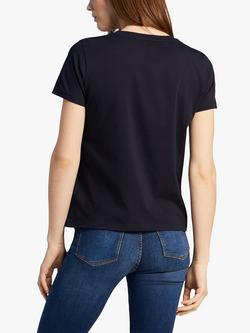 Tommy Hilfiger Heritage Organic Cotton Logo T-Shirt - view 2, Desert Sky