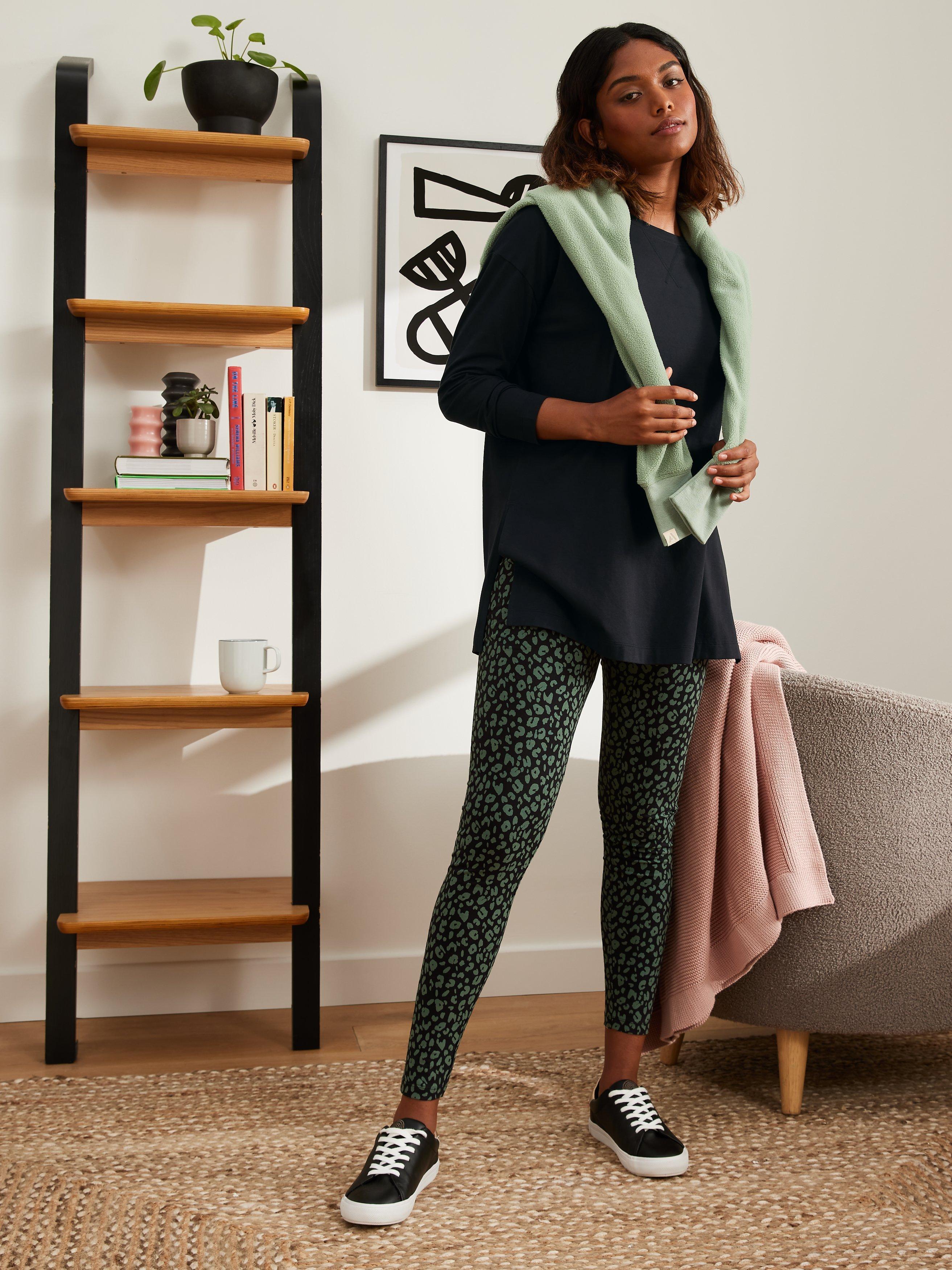 John Lewis ANYDAY Leopard Print Leggings