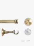John Lewis Fixed Curtain Pole Kit with Ball Finial, Dia.28mm