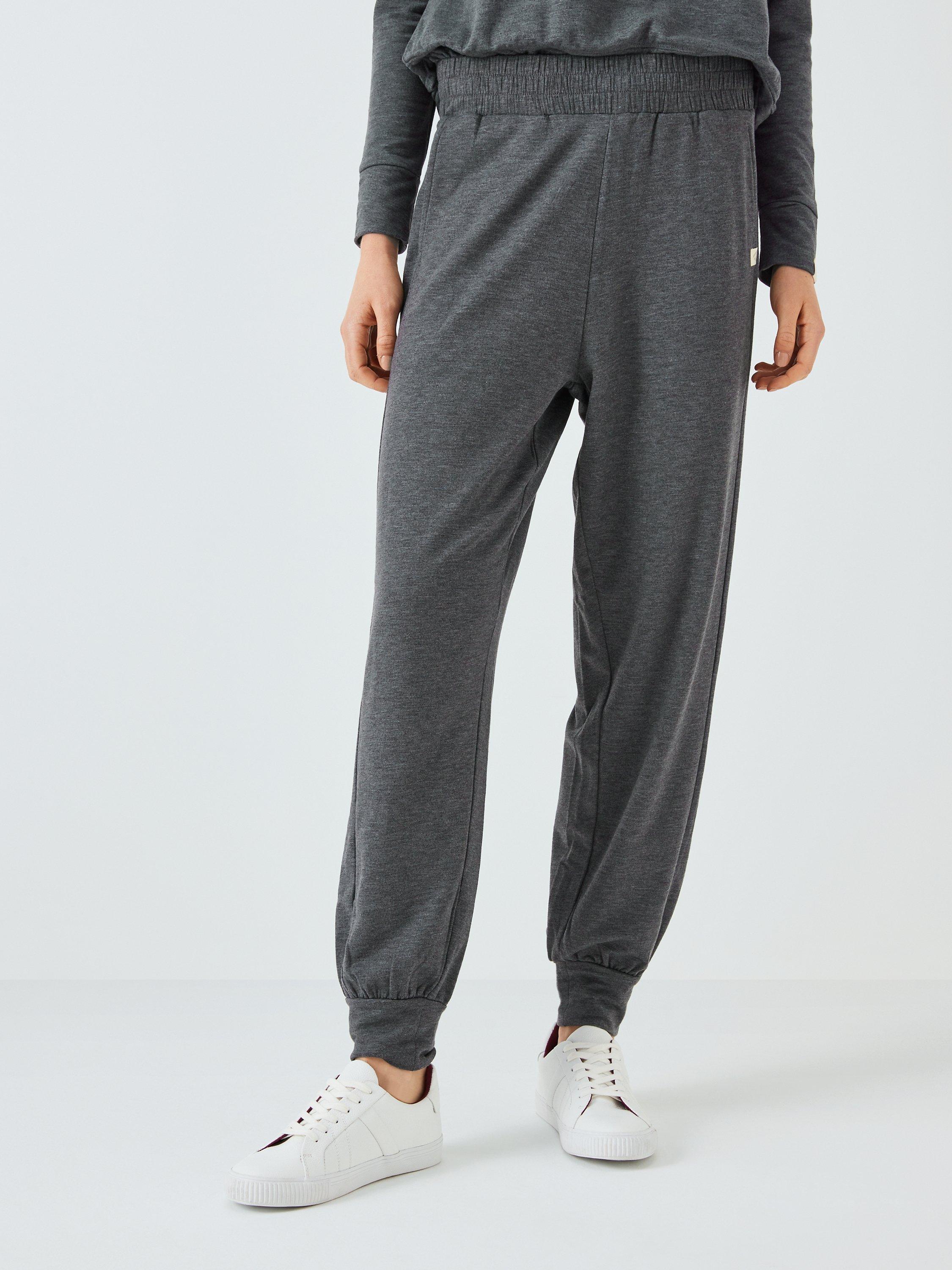 John Lewis ANYDAY Soft Loose Joggers Grey