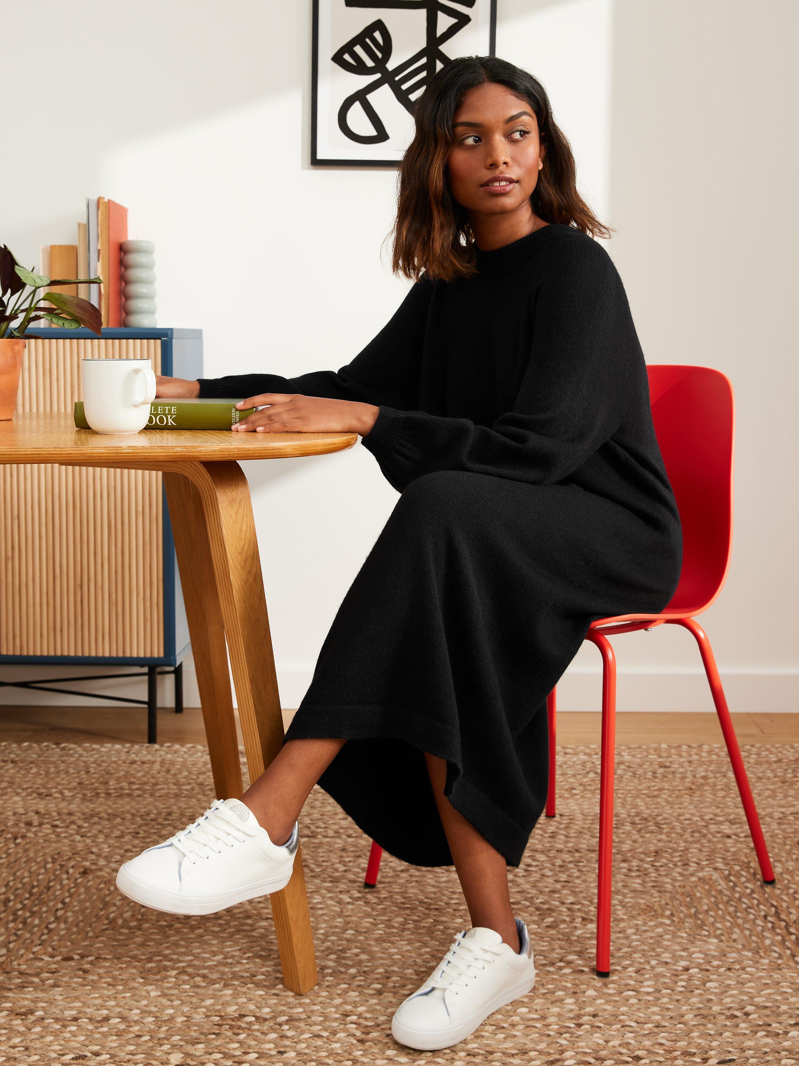 ANYDAY John Lewis & Partners Crew Neck Knit Dress