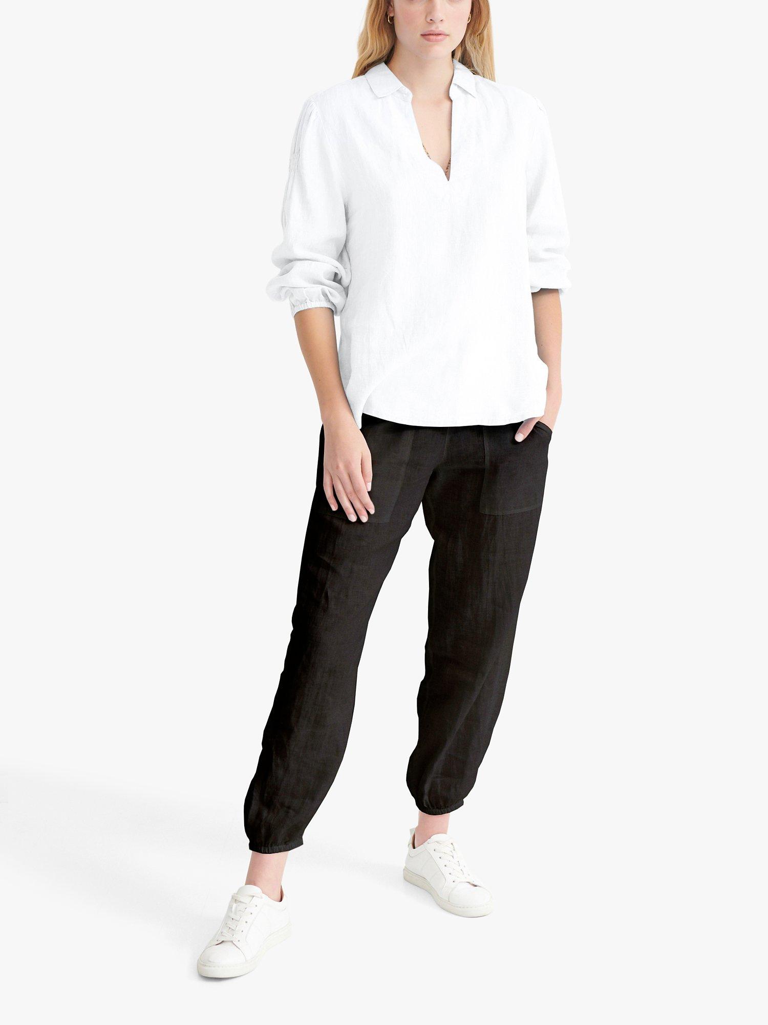 NRBY Claudia Linen Shirt, White