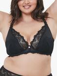 Oola Lingerie Fan Lace Half Padded Bra