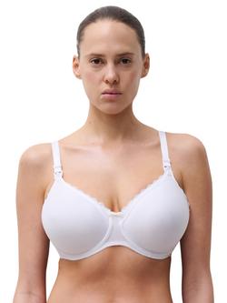 Chantelle Merci Flexi-Wire Spacer Nursing Bra, White