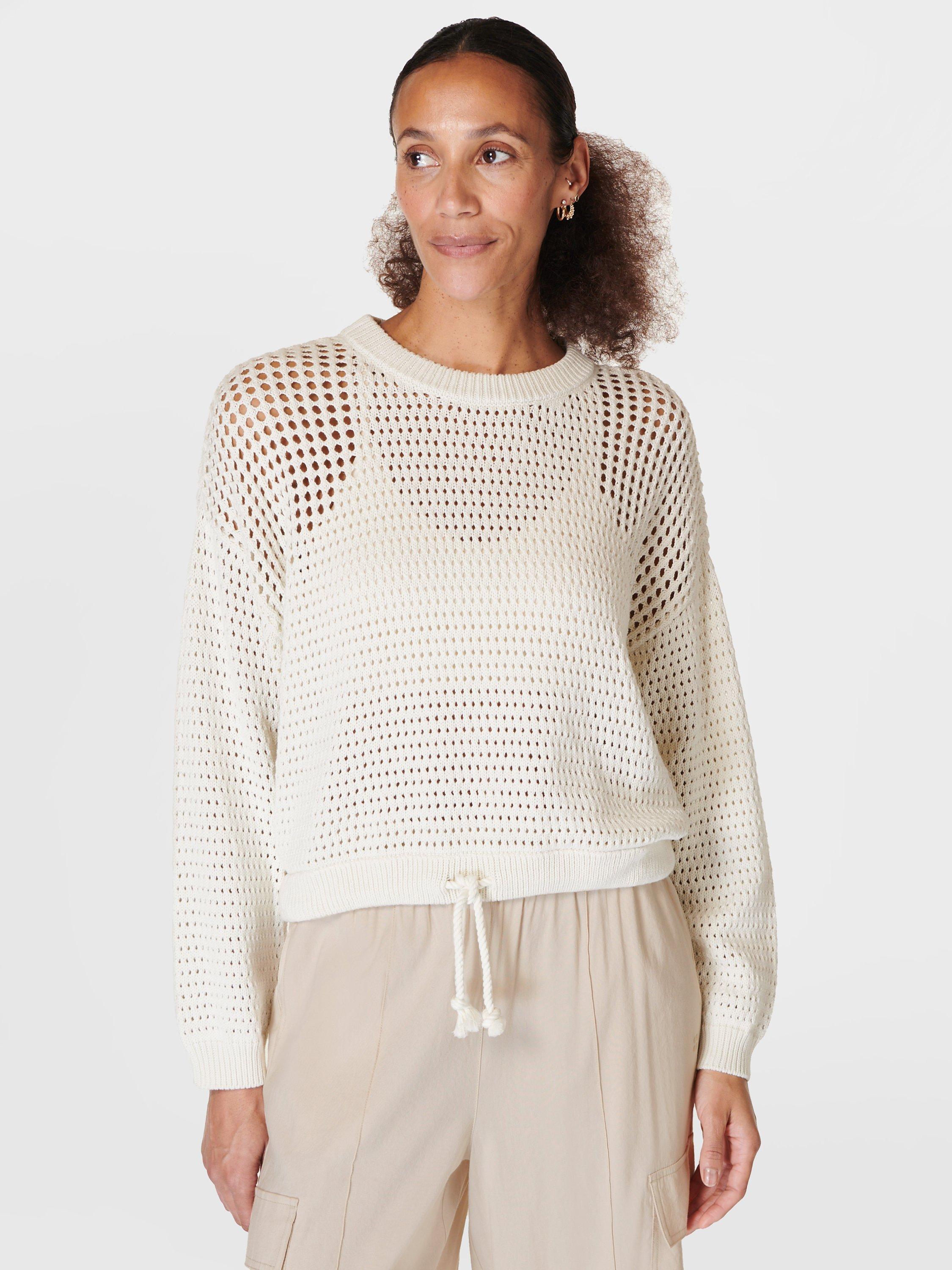 Sweaty Betty Tides High Open Knit Jumper