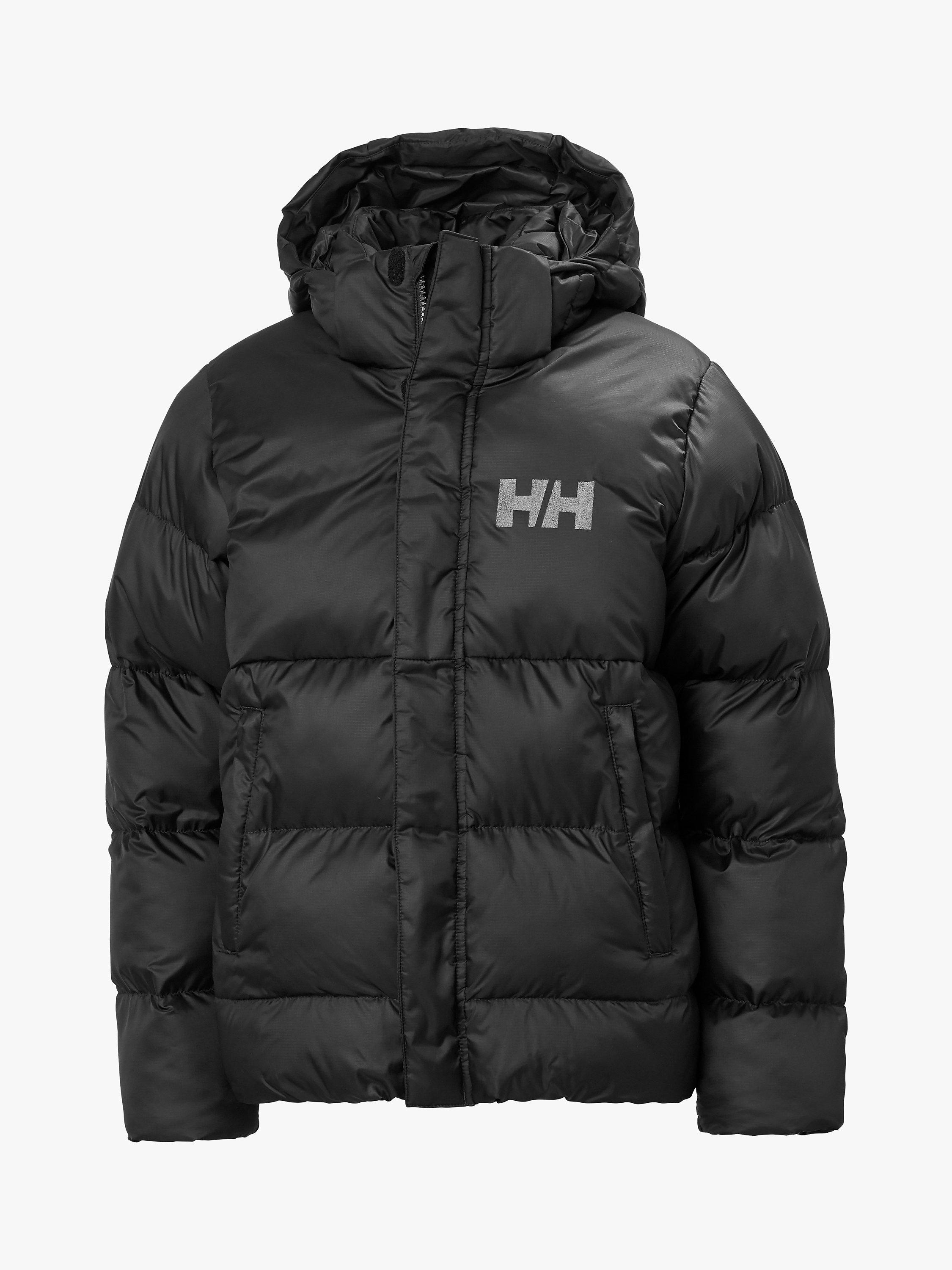 Product image 1 of 2, which shows Helly Hansen Kids' Vision Puffer Jacket, Black, 8 years