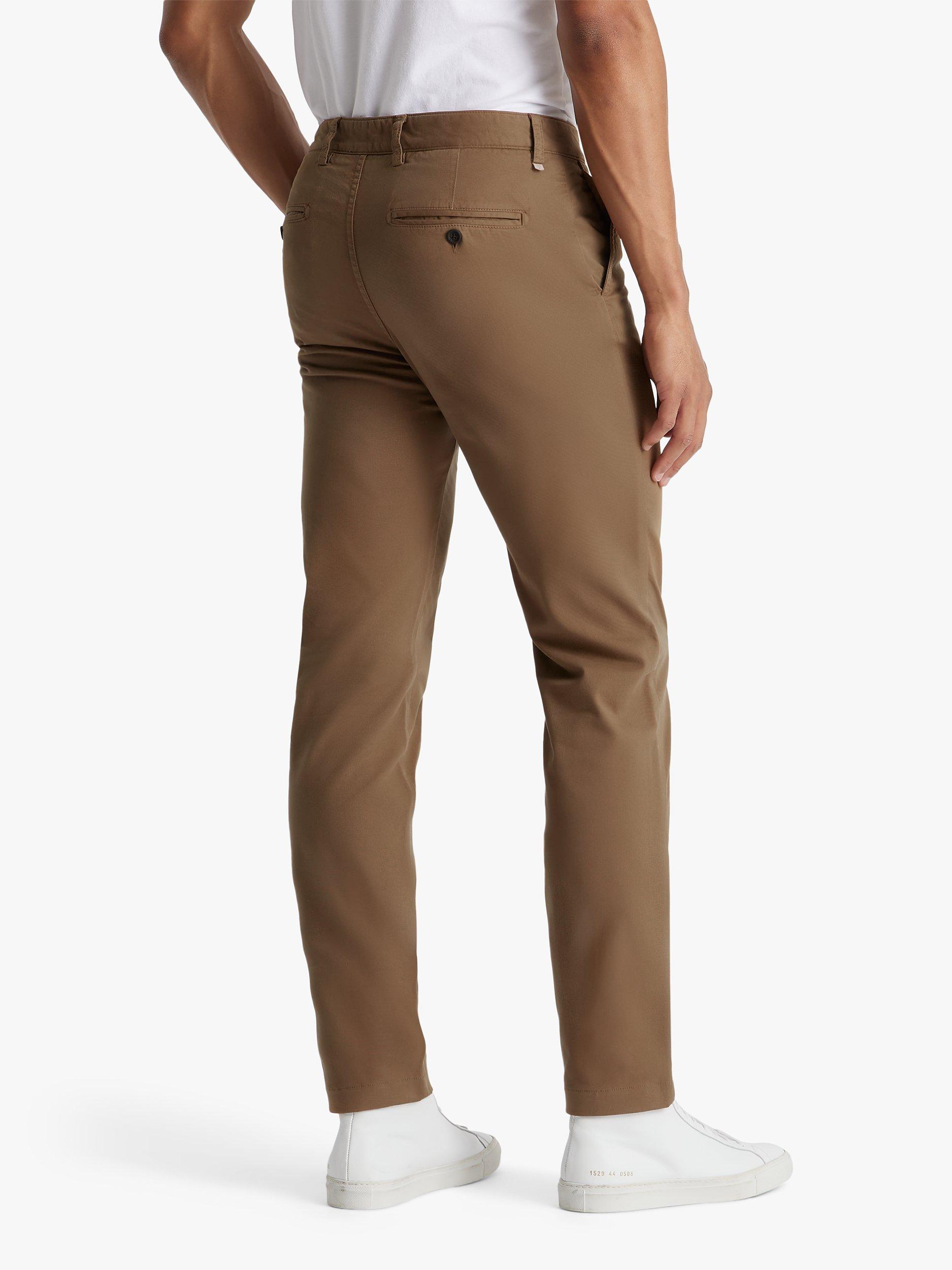 Product image 2 of 6, which shows SPOKE Heroes Cotton Blend Broad Thigh Chinos, Ammonite, W30/L28