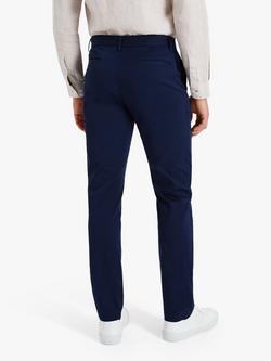 SPOKE Summer Sharps Cotton Blend Slim Fit Chinos - view 2, Navy