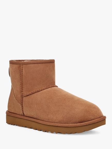 UGG Classic Mini II Short Sheepskin Boots - view 2, Chestnut