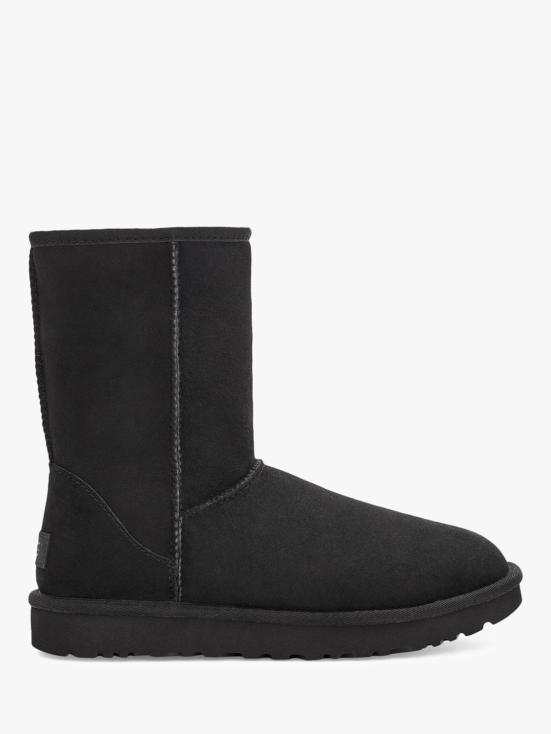 UGG Classic II Short Sheepskin Boots Black