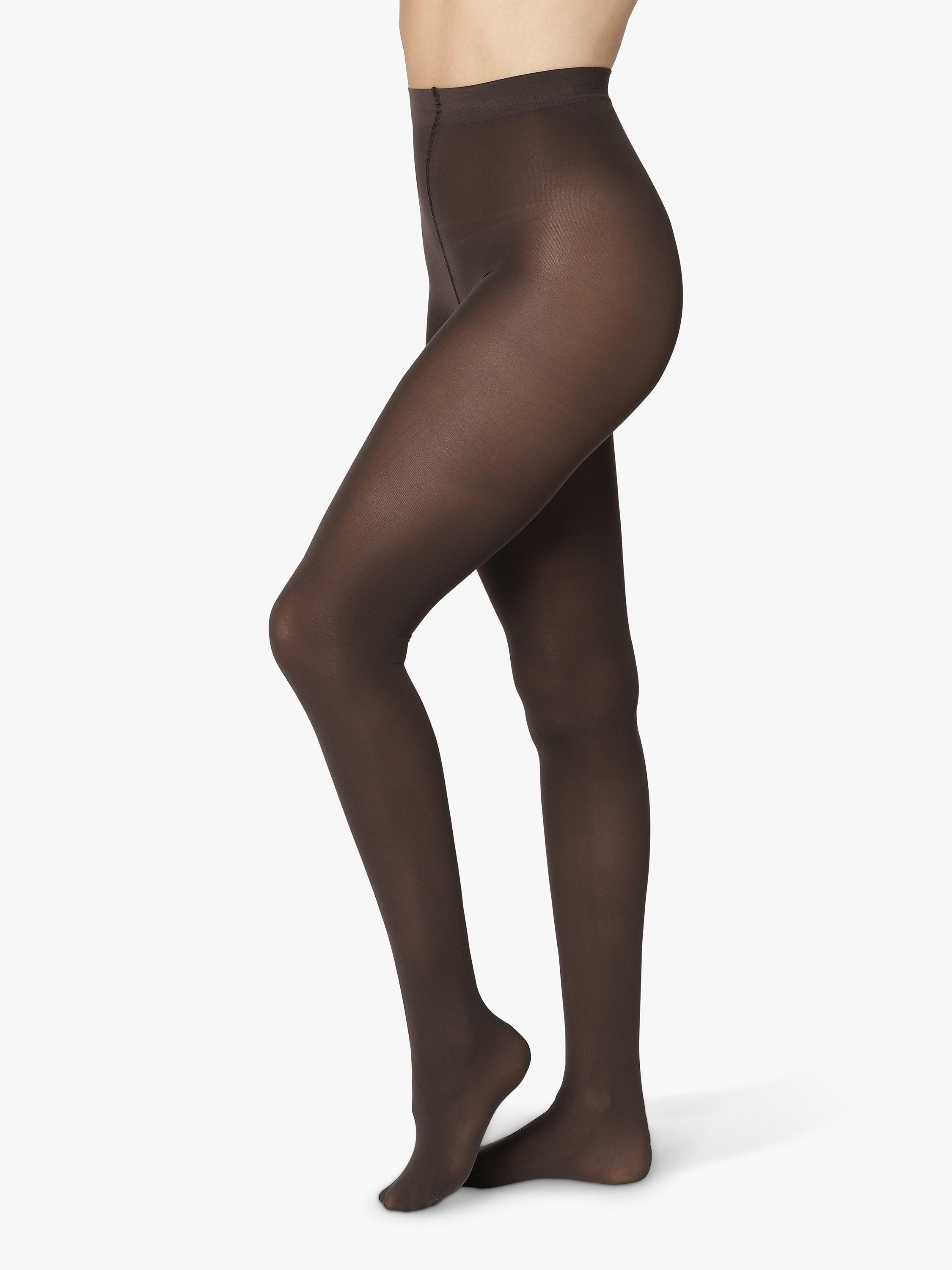 Dear Denier Rebecca 50 Denier Opaque Tights, Coffee, S-M