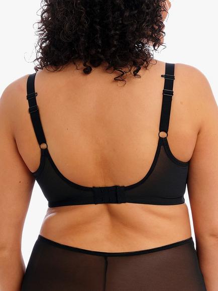 Elomi Matilda Plunge Bra - view 2, Black