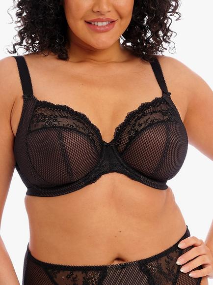 Elomi Charley Stretch Plunge Bra, Black